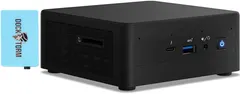 Intel NUC11PAHi7 Mini Desktop Bundle with High Performance Docztorm Dock i7-1165G7 64GB RAM, 1TB PCIe SSD, Win 10 Pro