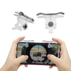 Iotton Mobile Game PUBG Trigger - PUBG Mobile Controller and Phone Game Controller for Call of Duty Mobile/FORTNITE Mobile/PUBG UC/Pub G/COD Mobile - Mobile Gaming Accessories and Phone TRIGGERS