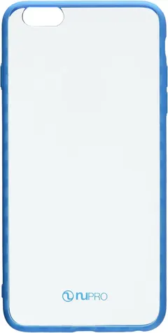iPhone 6s Plus case, iPhone 6 Plus case, Nupro Lightweight Protective Bumper Case Cover for Apple iPhone 6s Plus (5.5" screen) - Clear/Blue