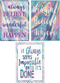 Iridescent Positive Poster Pack