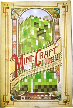 JINX Minecraft Computronic Poster