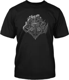 JINX Minecraft Heroes Crest Men's Basic Tee Shirt