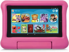 Kid-Proof Case for Fire 7 Tablet (Compatible with 9th Generation Tablet, 2019 Release), Pink
