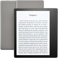 Kindle Oasis E-reader (Previous Generation - 9th) – Graphite, 7" High-Resolution Display (300 ppi), Waterproof, Built-In Audible, 32 GB, Wi-Fi - with Special Offers (Closeout)