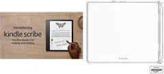 Kindle Scribe Basic Pen Bundle. Includes Kindle Scribe (64 GB), Premium Pen, & Made for Amazon Clear Case