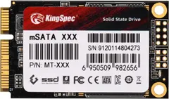 KingSpec mSATA SSD Internal Solid State Drive Data Storage SATA Hard Drives 3D NAND Flash PC Desktop Laptop Notebook Computer Upgrade 256GB