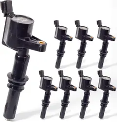 KSU Ignition Coil Pack Compatible With 2004-2008 Ford Expedition Explorer F-150 F-250 F-350 F-450 F-550 Super Duty Mustang Lincoln Navigator Mark Mercury Mountaineer 4.6l 5.4l 6.8l DG511 C1541(8Pack)