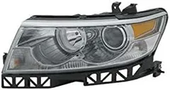 Left Driver Side Halogen Headlight Assembly - Compatible with 2007-2009 Lincoln MKZ