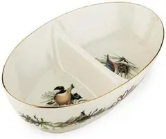 Lenox Winter Greetings Divided Server