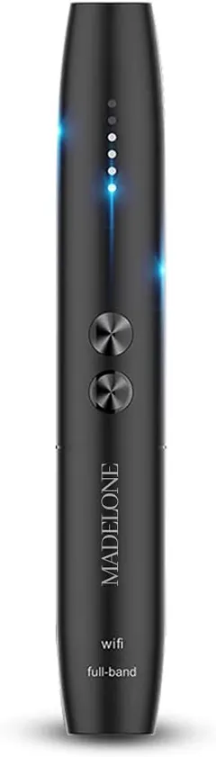 MADELONE Anti Spy Detector - for Wireless Audio Bug Camera, Bug Detector, Privacy Protector, 5 Levels Sensitivity, Portable Pen Shape for Home Office Travel