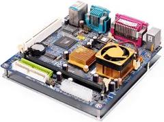 MATX Computer Open Air Case Bracket Acrylic DIY Bare PC Frame for MATX motherbar Support Graphics Card Transparent