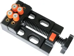 MEETOOT Fixed Fixture Mini Table Vice ABS Engineering Plastic Mini Clamping Bed Mini Drill Press Vise Clamp Table Bench For Fixing Small Parts, Electronic Products, Jewelry, Model Making