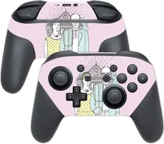 MightySkins Skin Compatible with Nintendo Switch Pro Controller - American Gothic Pop | Protective, Durable, and Unique Vinyl wrap Cover | Easy to Apply, Remove, and Change Styles | Made in The USA