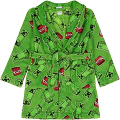 Minecraft Boys Bathrobe