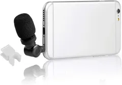 Movo Bundle Featuring The SmartMic Microphone with Lightning Dongle Clip for iPhone 7, iPhone 7 Plus, iPhone 8, iPhone X, XS, XS Max, 11, 11 Pro, and Other iOS Devices (Black)
