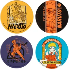 Naruto Uzumaki Ceramic Coaster Set
