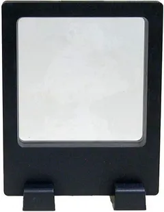 National Artcraft Hinged Frame with Flexible Plastic Membrane Displays Fossils, Minerals, Coins, Jewelry, Stamps and Other Objects from Either Side