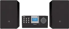 Naxa Electronics CD Home Audio Microsystem with Bluetooth, Black