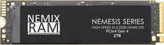 NEMIX RAM Nemesis Series 2TB M.2 2280 Gen4 NVMe SSD for Playstation 5 & PC Gaming Machines Fastest Write Speeds up to 7415mbps Supports PCIe 4 (PCIe3 Backward Compatible)