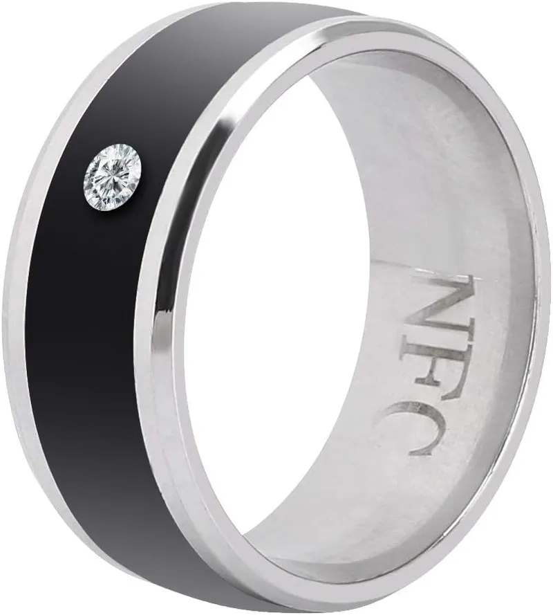 NFC Smart Ring Multi Function , Smart Rings Magic Wearable Device Waterproof Electronics Mobile Phone Accessories Built