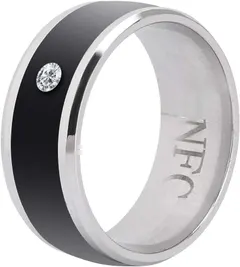 NFC Smart Ring Multi Function , Smart Rings Magic Wearable Device Waterproof Electronics Mobile Phone Accessories Built in Ultra Sensitive NFC Chip for Mobile Phone size7
