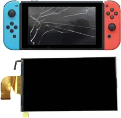 Original LCD Screen Display Glass Assembly Replacement Compatible for Nintendo Switch NS Video Game Console System