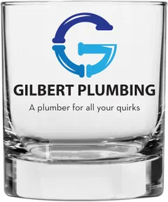 Personalized Printed 11oz Whiskey Scotch Bourbon Glass - Custom Promotional Items with your Logo - Bulk Company Small Business Party Favors