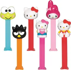Pez Hello Kitty Assorted Dispenser With Refill