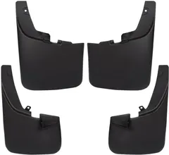 PIT66 Splash Guard Mud Flaps Fender Mudguards Compatible with Ford 2011-2016 F250 F350 F450 F-550 Super Duty with The Factory Wheel Lip moldings