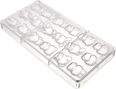 Polycarbonate Hello Kitty Mold, 18 Cavities