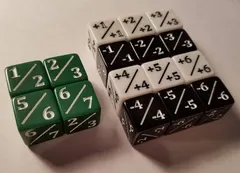 quEmpire 16x Counters & Tarmogoyf Dice for Magic: The Gathering and Other Games/CCG MTG