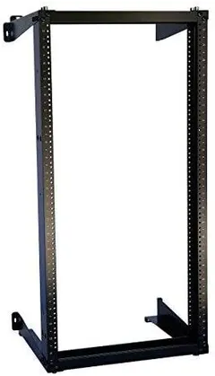 RAISING ELECTRONICS 12U Wall Mount Open Frame 19inch Server Equipment Rack Threaded 15 inch Depth Black (12U)