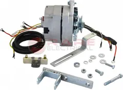 Rareelectrical NEW ALTERNATOR CONVERSION KIT COMPATIBLE WITH FORD NAA TRACTOR GENERATOR 851 860 881 901 960