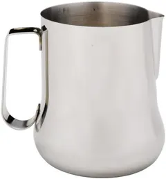 Rattleware Spouted Bell Pitcher For Home, Cafe, Restaurant, Hotel, Office, Or Commercial Use - Steaming And Frothing Pitcher Trusted By Most Barista - Made Of Stainless Steel Material (16 Oz)