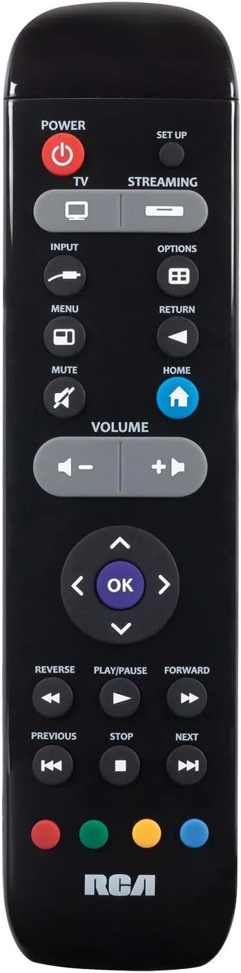 RCA 2 Device Streaming Player Universal Remote Control