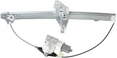 Rear Left Driver Side Power Window Regulator Assembly - Compatible with 2013-2016 Ford F-250 Super Duty