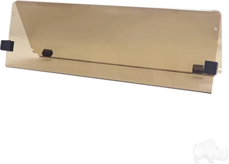 Red Hawk WIN-1025 Windshield Compatible With/Replacement For E-Z-GO TXT 2014 and newer with strut measurements of 39-3/4
