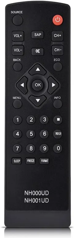 Replacement Smart TV Remote Control Universal Controller NH000UD Compatible with Emerson LCD LED TV
