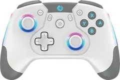 RGEEK Switch Controller, Nintendo Switch Wireless Controller for Switch/Steam Deck/IOS/Android/PC, Switch Pro Controller with RGB Lights，TURBO & Programmable and Wakeup