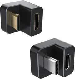 Right Angle USB-C and Mini HDMI Adapter Set