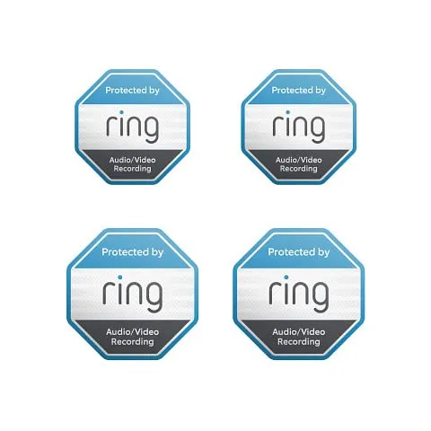 Ring Reflective Security Stickers