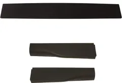 Roane Concepts Replacement Tailgate Cap Molding Compatible for 2008-2016 Ford F250 F350 F450 F550 Super Duty 3 Piece Set - Will Only Fit Models with Integrated Step