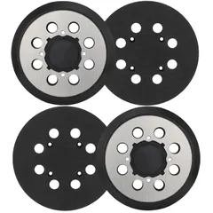Sander Replacement Pads for Dewalt, 4-Pack 5" 8 Hole Hook and Loop Orbital Sanding Metal Back Pad #DWE64233 & N329079 Compatible with DWE6421-B2 DWE6421-B3 DWE6423/6423K DWE6421/6421K, 4 Screw Holes