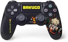 Skinit Decal Gaming Skin for PS4 Controller - Officially Licensed Funimation Katsuki Bakugo Design
