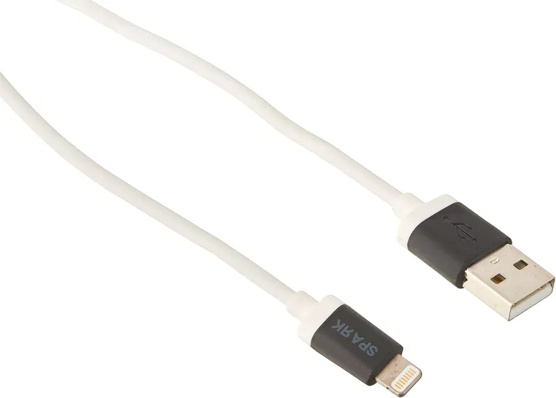Spark Electronics MFI (Made for iPhone) Apple Certified Charging Data Cable Charger for iPhone 7/7 Plus 6/6 Plus - Retai