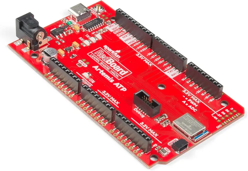 SparkFun RedBoard Artemis ATP Machine Learning Development Board Includes BLE 1 megabyte Flash USB-C Qwiic I2C MEMS Micr