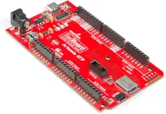 SparkFun RedBoard Artemis ATP Machine Learning Development Board Includes BLE 1 megabyte Flash USB-C Qwiic I2C MEMS Microphone Compatible with Arduino IDE platform Run TenserFlow Models Mega Footprint