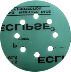 Sungold Abrasives 74733 Hook & Loop 8 Hole Hook & Loop Eclipse Film Sanding Discs Stearated Aluminum Oxide Assorted Pack (50/box), 5"