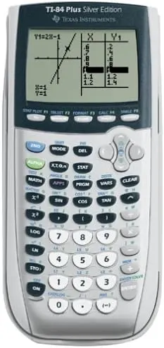 Texas Instruments TI-84 Plus Silver Edition Graphing Calculator