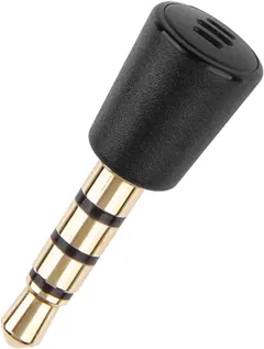 Tiny Microphone Replacement for Nintendo Switch Wii PS5 PS4 PS3 Xbox Controller, iPhone and DSLR Camera, 3.5mm Omnidirectional Mic